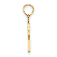 14k Polished Number 2 Pendant-NU02