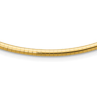 14k 3mm Lightweight Omega Necklace-ODL3-18