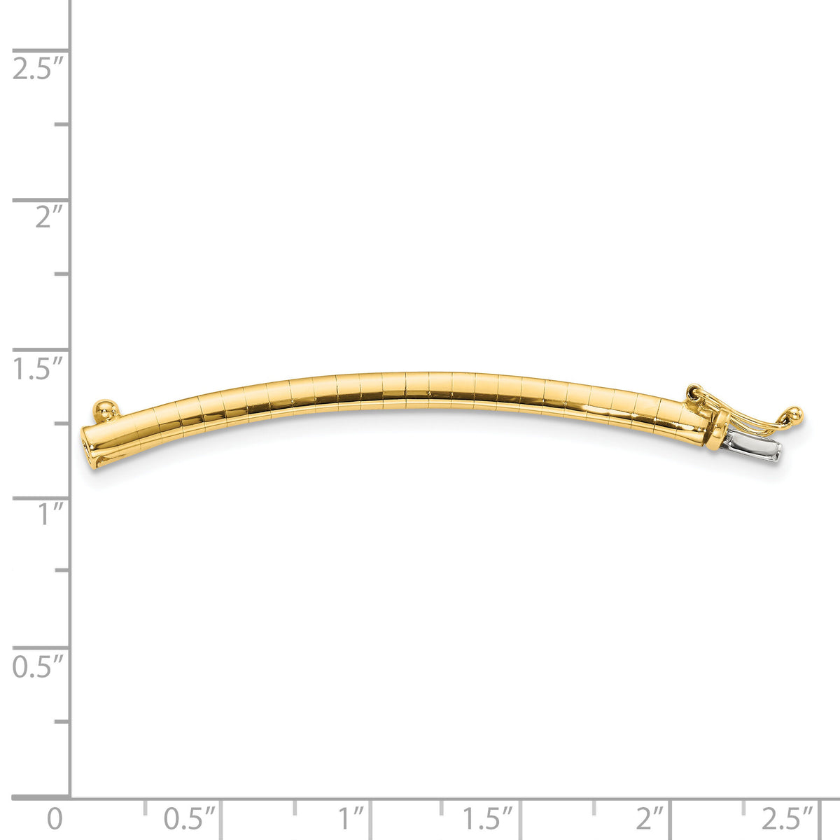 14k 3mm Lightweight Omega Extender for Necklace-ODLX3
