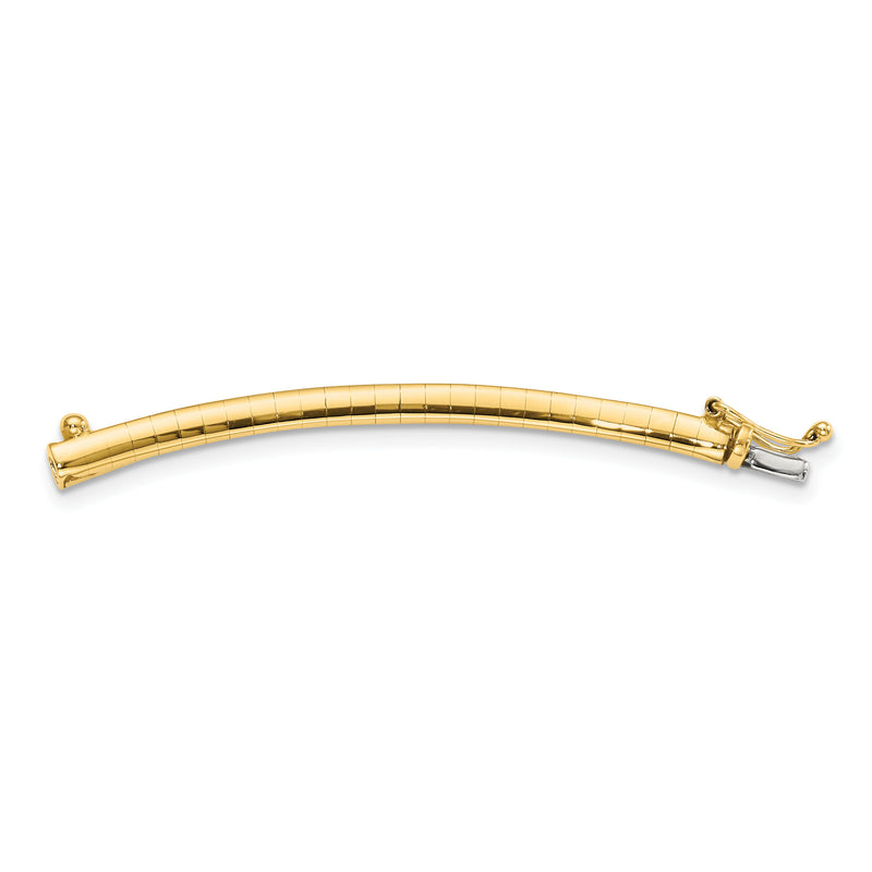 14k 3mm Lightweight Omega Extender for Necklace-ODLX3