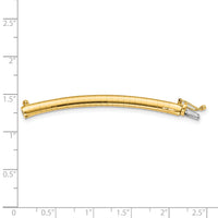 14k 4mm Lightweight Omega Extender for Necklace-ODLX4