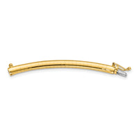 14k 4mm Lightweight Omega Extender for Necklace-ODLX4
