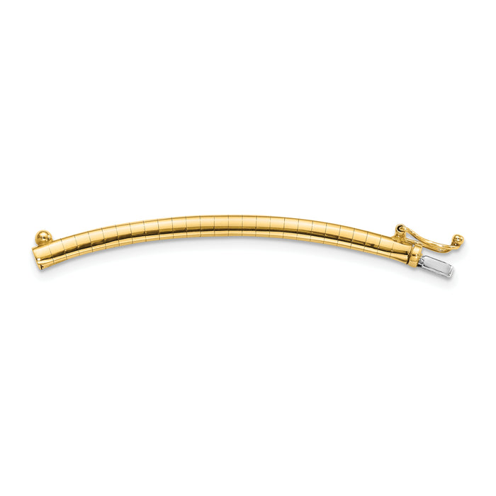 14k 3mm Omega Extender for Necklace-ODX3