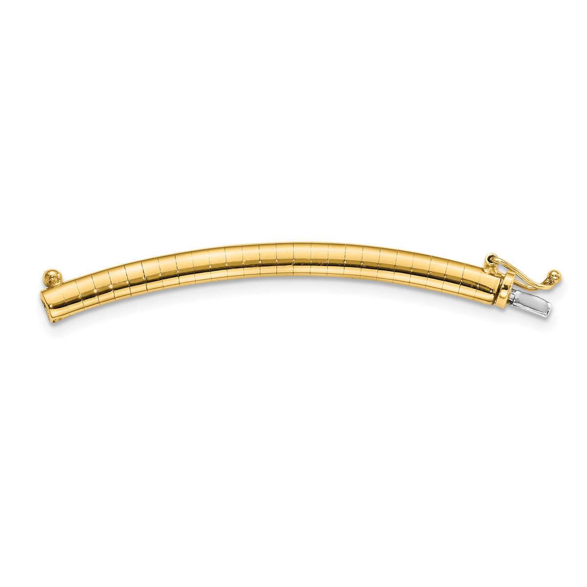 14k 4mm Omega Extender for Necklace-ODX4