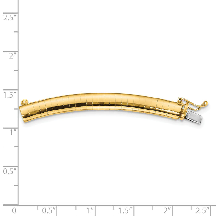14k 6mm Omega Extender for Necklace-ODX6
