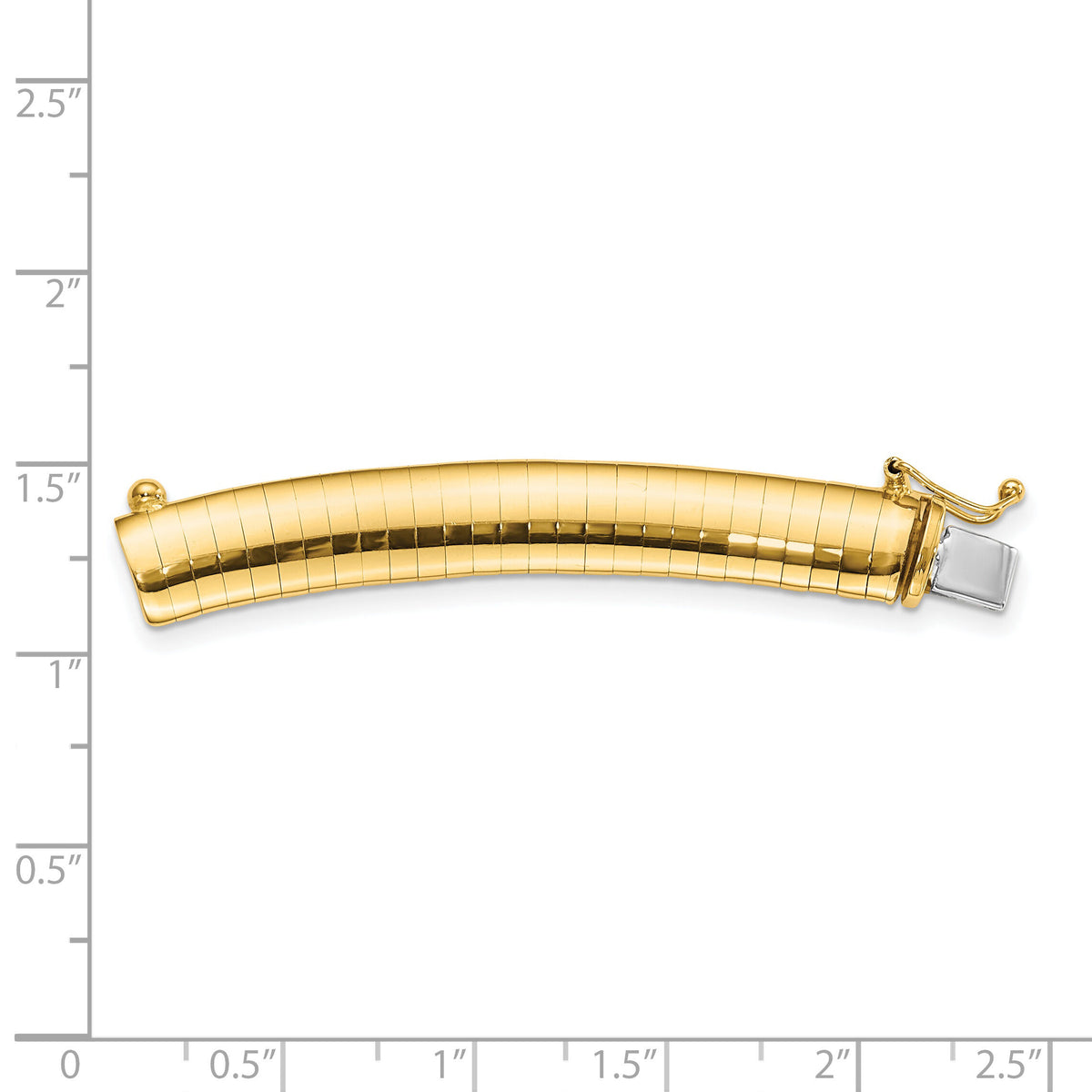 14k 8mm Omega Extender for Necklace-ODX8