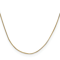14k .5mm Octagonal Snake Chain-OSA060-18