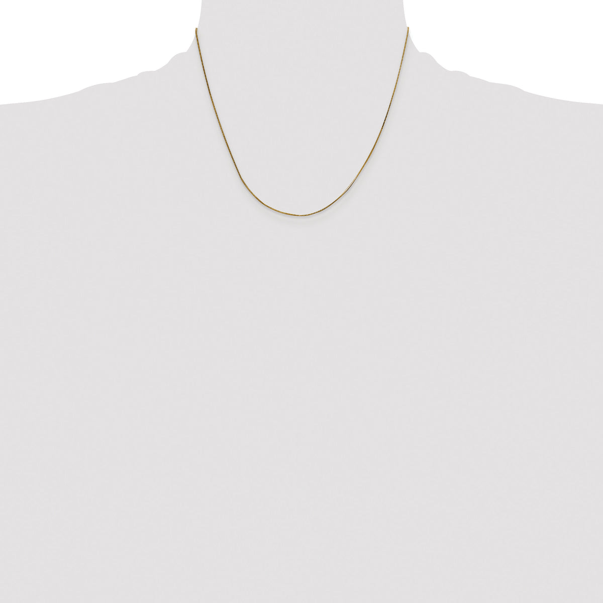 14k .5mm Octagonal Snake Chain-OSA060-18