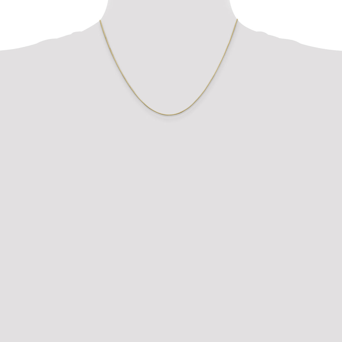 14k .6mm Octagonal Snake Chain-OSA080-18