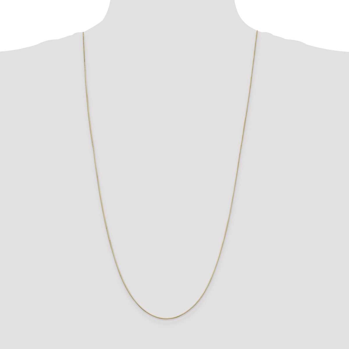 14k .8mm Octagonal Snake Chain-OSA080-30
