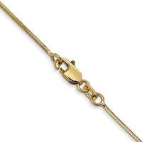 14k .8mm Octagonal Snake Chain-OSA100-16