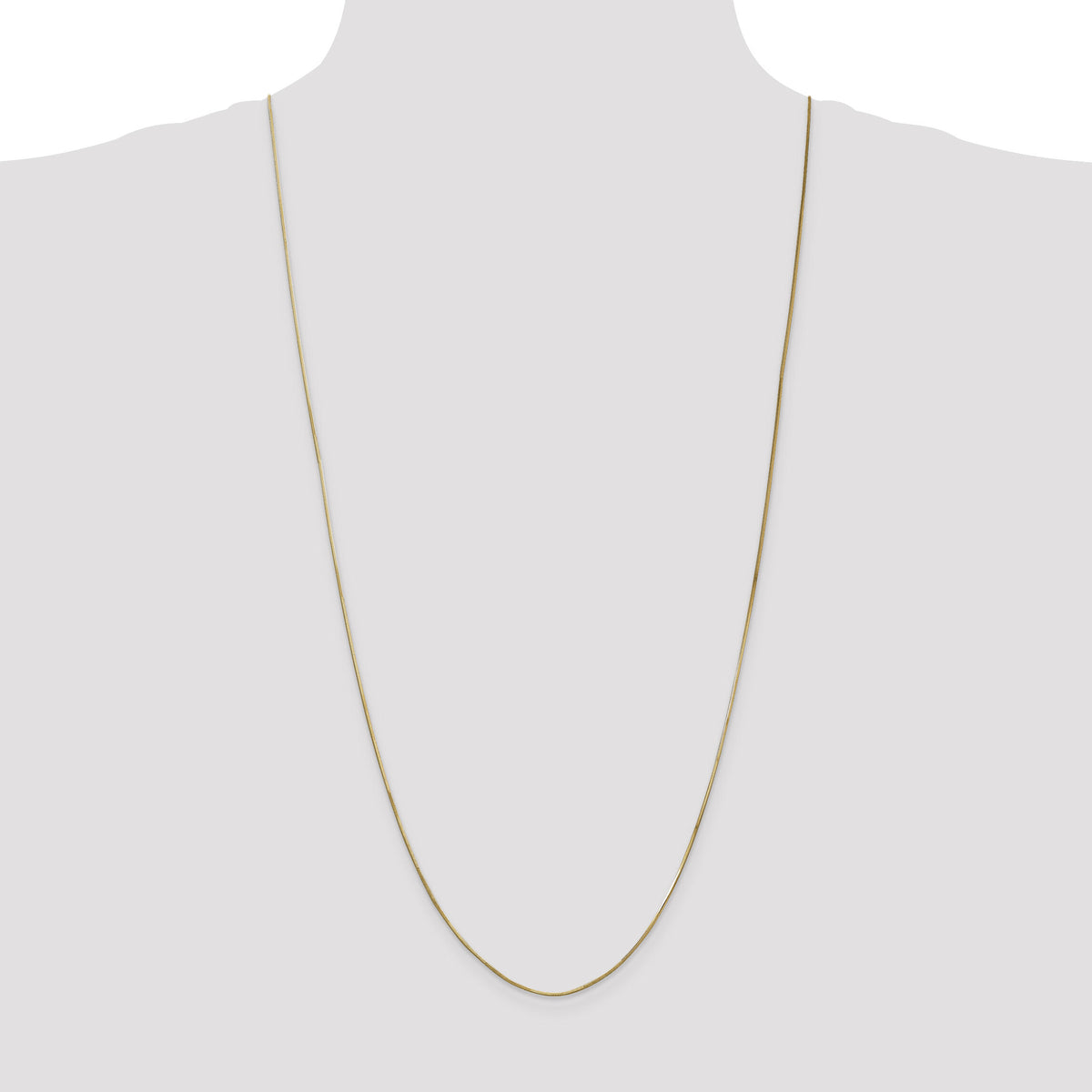 14k .8mm Octagonal Snake Chain-OSA100-30