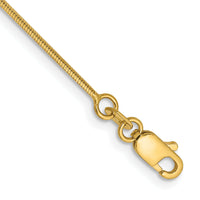 14k .8mm Octagonal Snake Chain-OSA100-7