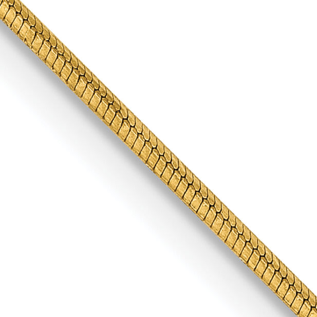 14k .8mm Octagonal Snake Chain-OSA100-20