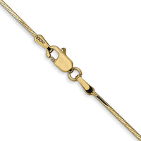 14k .9mm Octagonal Snake Chain-OSA120-20