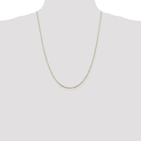 14k .9mm Octagonal Snake Chain-OSA120-24
