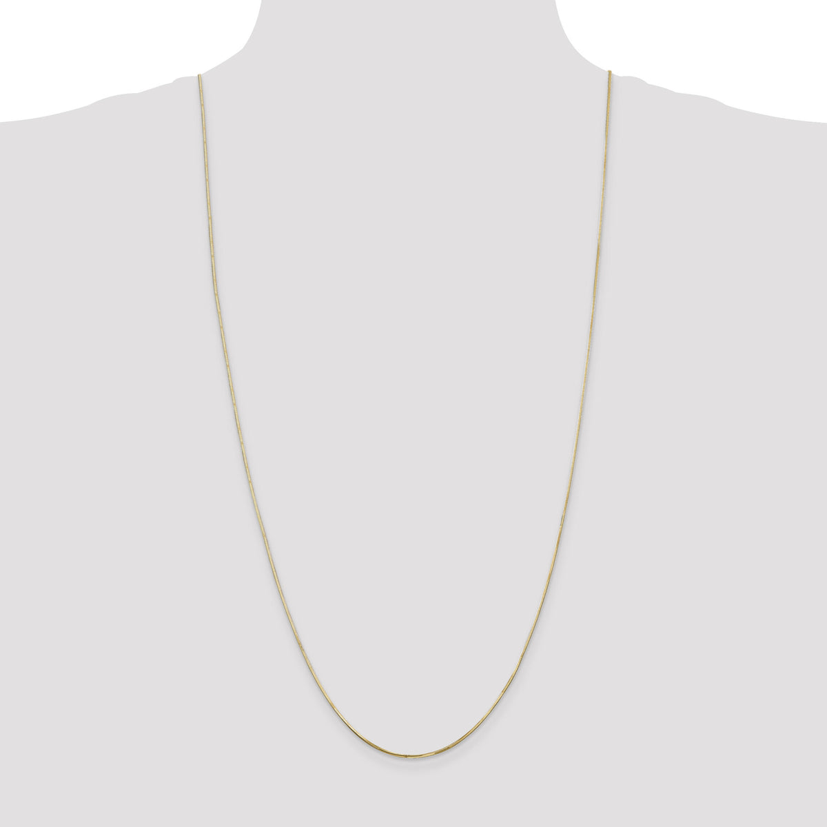 14k .9mm Octagonal Snake Chain-OSA120-30