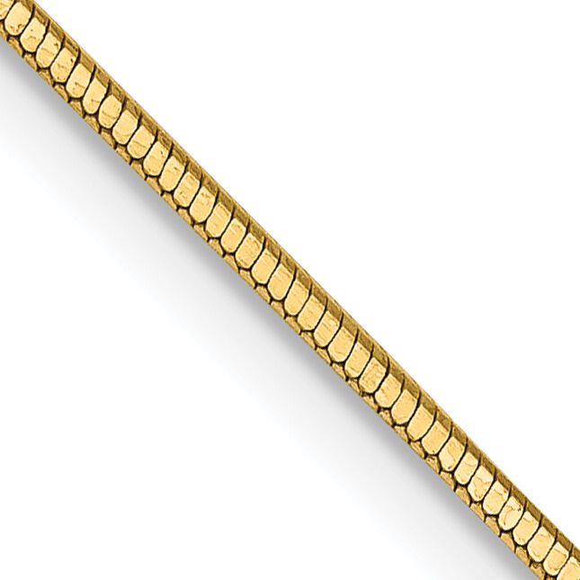 14k .9mm Octagonal Snake Chain-OSA120-20