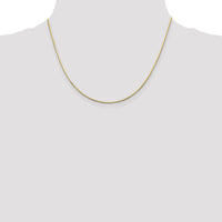 14k 1mm Octagonal Snake Chain-OSA150-18