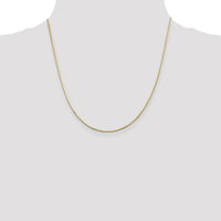 14k 1mm Octagonal Snake Chain-OSA150-20