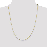 14k 1mm Octagonal Snake Chain-OSA150-24