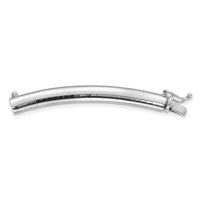 14k White Gold 6mm Dome Omega Extender for Necklace-OWX6