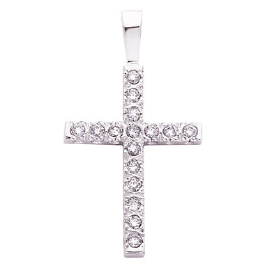 Fishtail Diamond Cross