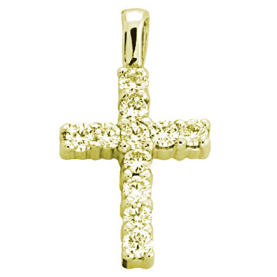 Diamond Cross Shared Prong