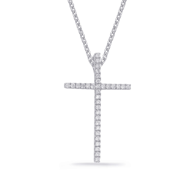 White Gold Diamond Pendant