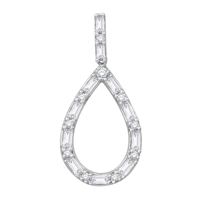 White Gold Diamond Pendant
