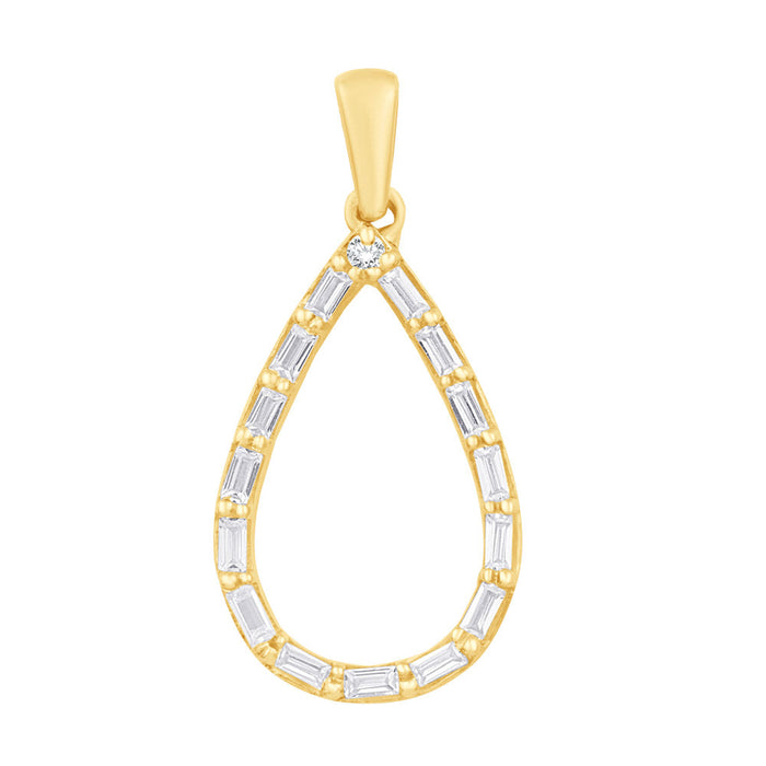 Yellow Gold Diamond Pendant