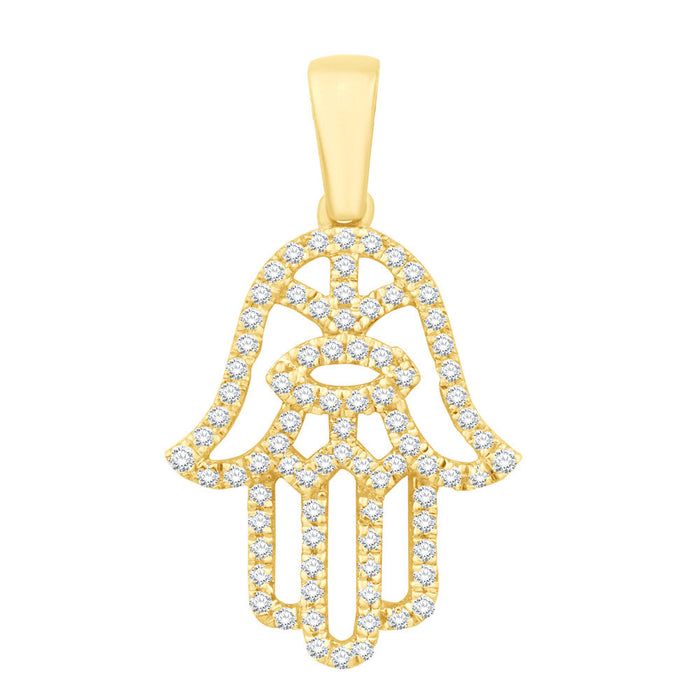 Yellow Gold Diamond Pendant