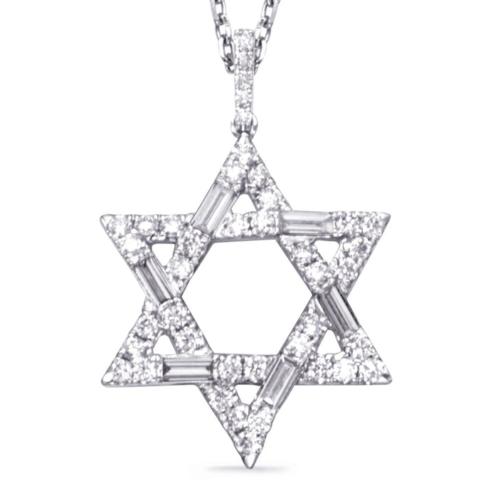 White Gold Diamond Pendant