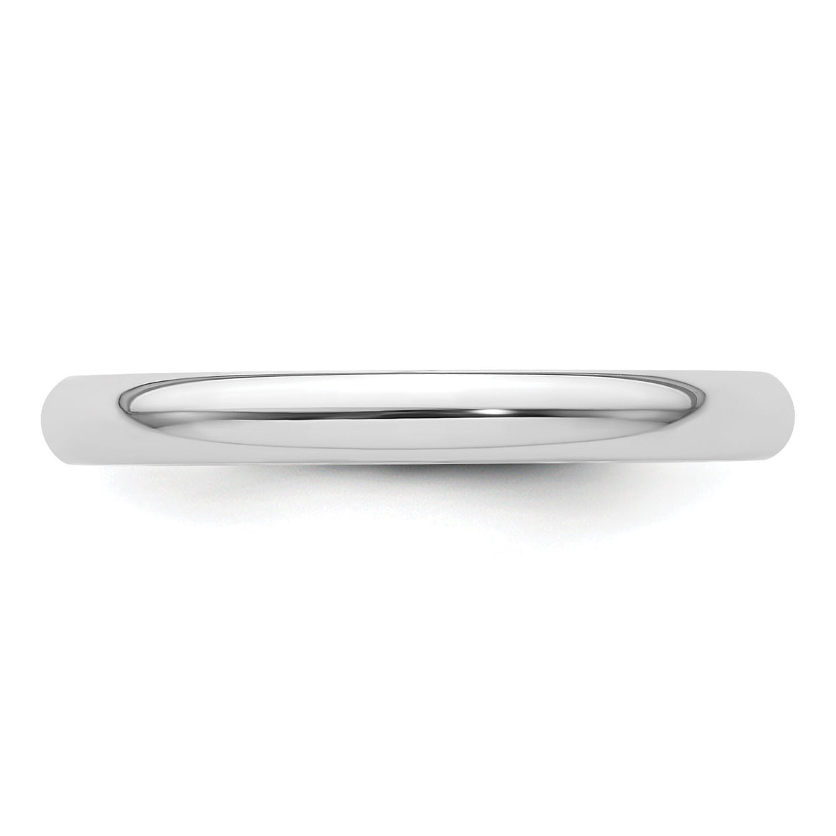 Platinum 2.5mm Comfort-Fit Wedding Band-PCF025