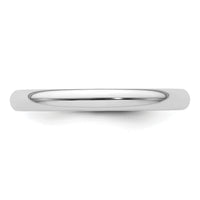 Platinum 2.5mm Comfort-Fit Wedding Band-PCF025
