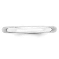 Platinum 3mm Comfort-Fit Wedding Band-PCF030