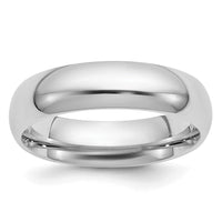Platinum 5mm Comfort-Fit Wedding Band-PCF050