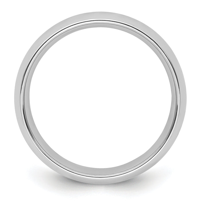Platinum 6mm Comfort-Fit Wedding Band-PCF060