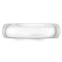 Platinum 6mm Comfort-Fit Wedding Band-PCF060