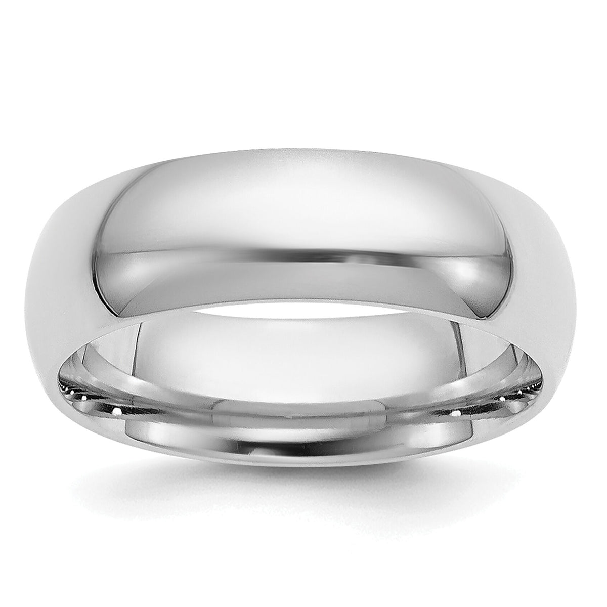 Platinum 6mm Comfort-Fit Wedding Band-PCF060