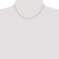 14k .5mm Box with Spring Ring Clasp Chain-PEN1-16