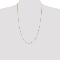 14k .5mm Box with Spring Ring Clasp Chain-PEN1-26