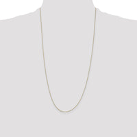 14k .5mm Box with Spring Ring Clasp Chain-PEN1-28