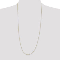 14k .5mm Box with Spring Ring Clasp Chain-PEN1-30