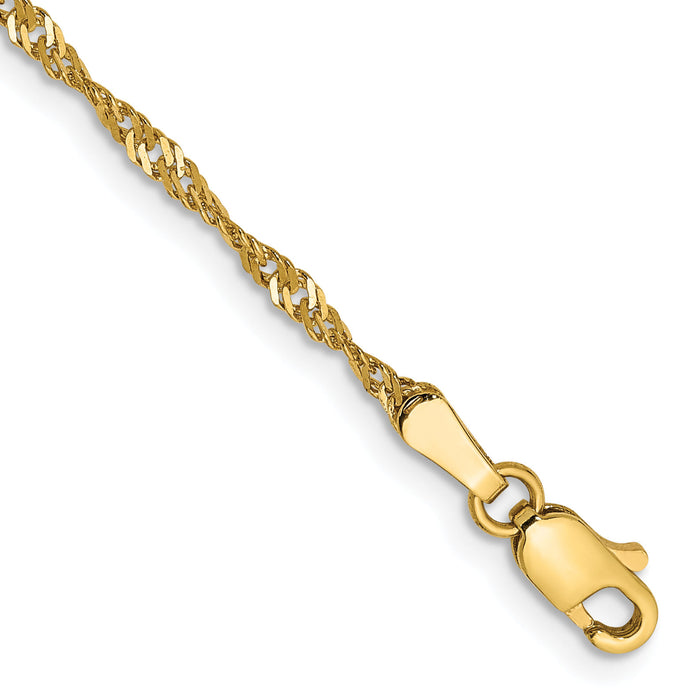 14k 1.70mm Singapore Chain-PEN10-7