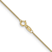 14k .9mm Curb Pendant Chain-PEN101-13