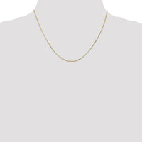 14k .9mm Curb Pendant Chain-PEN101-18