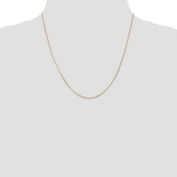 14k .9mm Curb Pendant Chain-PEN101-20