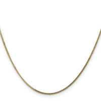 14k 1.3mm Curb Pendant Chain-PEN102-20