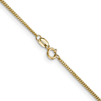 14k 1.3mm Curb Pendant Chain-PEN102-20